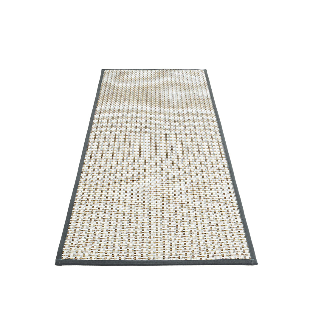 Marlow Kitchen Rug 2PCS Woven Non Slip Absorbent Grey-2018816694125989889