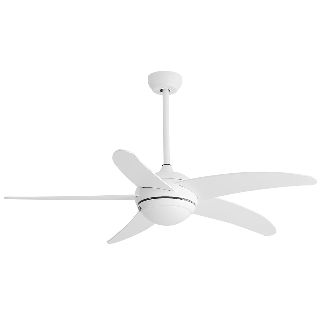 Spector Ceiling Fan 52'' DC Motor Wood White-2018816899676246017
