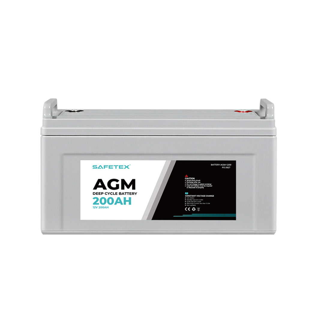 Safetex 12V 200Ah AGM Deep Cycle Lead-2018816914498916353