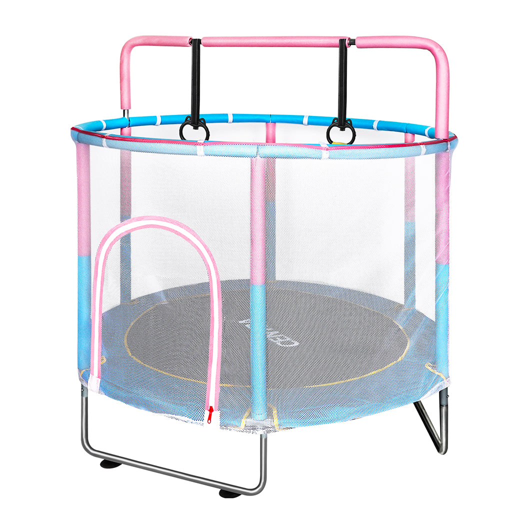 Centra 55" Kids Trampoline Rebounder Pink-2006732697984176129
