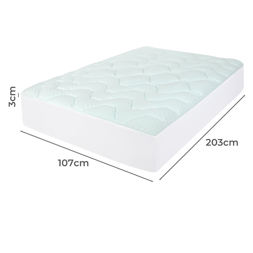 Dreamz Mattress Topper Pillowtop Cover King Single-2006733413448552450
