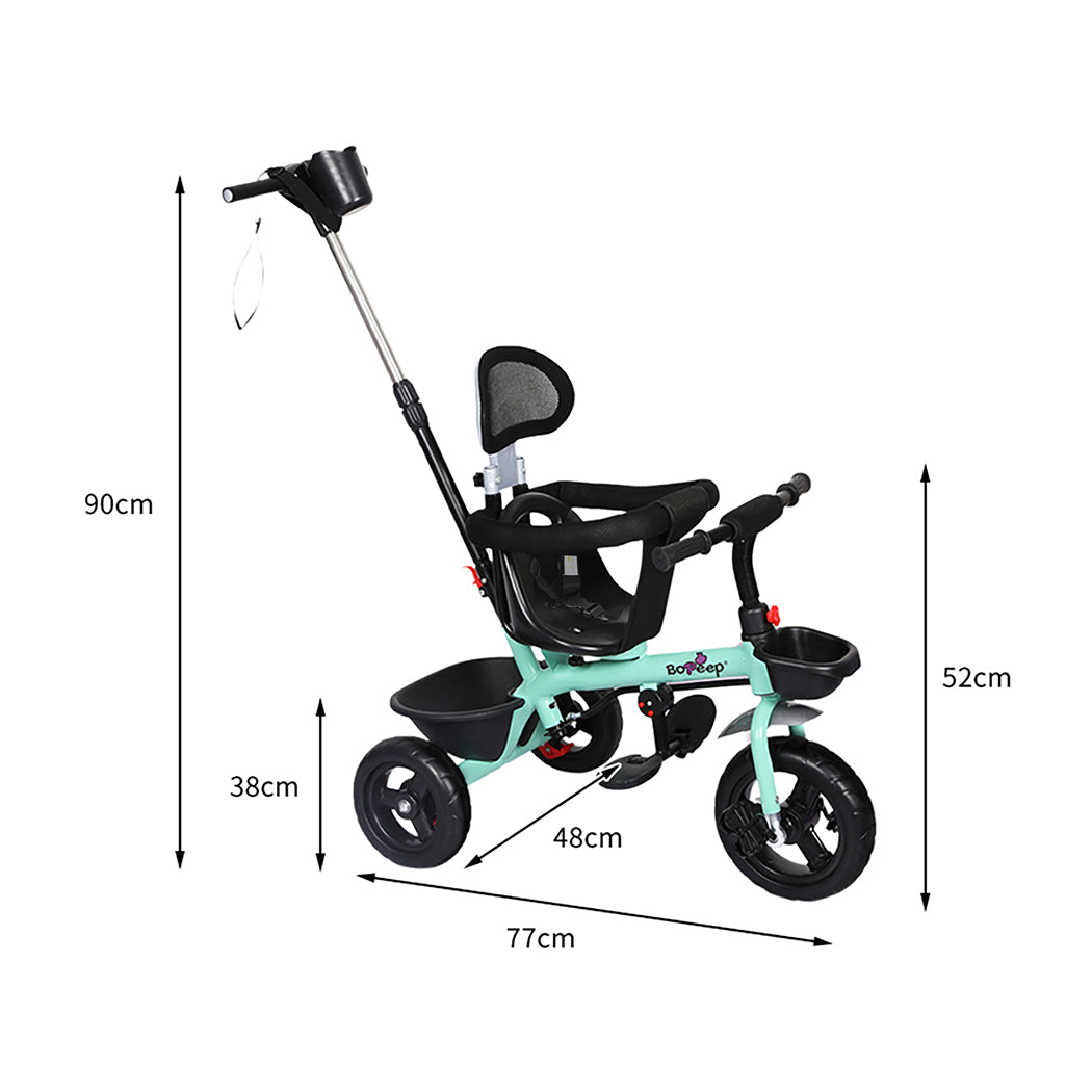 BoPeep Kids Tricycle Ride On Trike Toddler Green-2006733203813044226