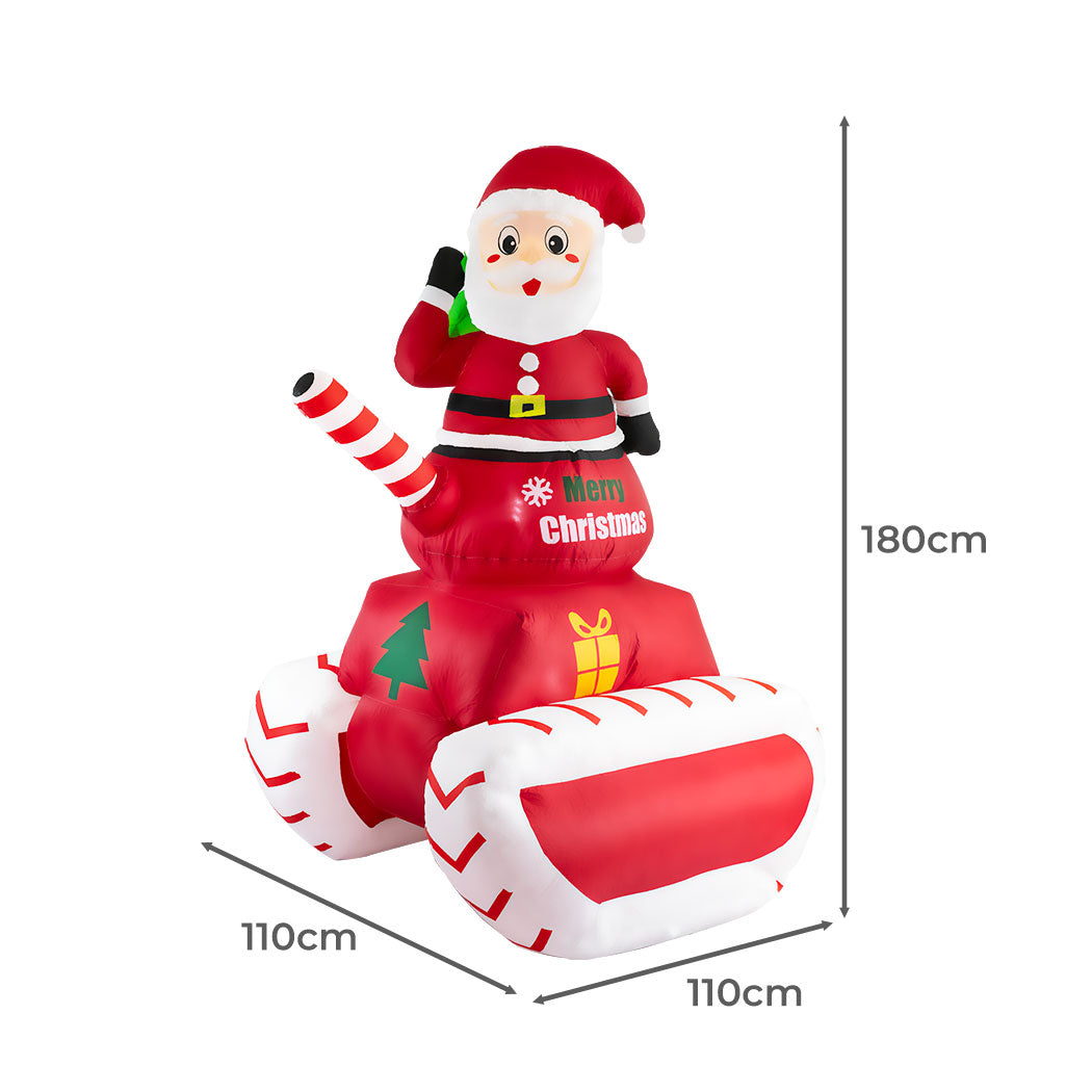 Santaco Christmas Inflatable Santa Claus-2018816814238273538