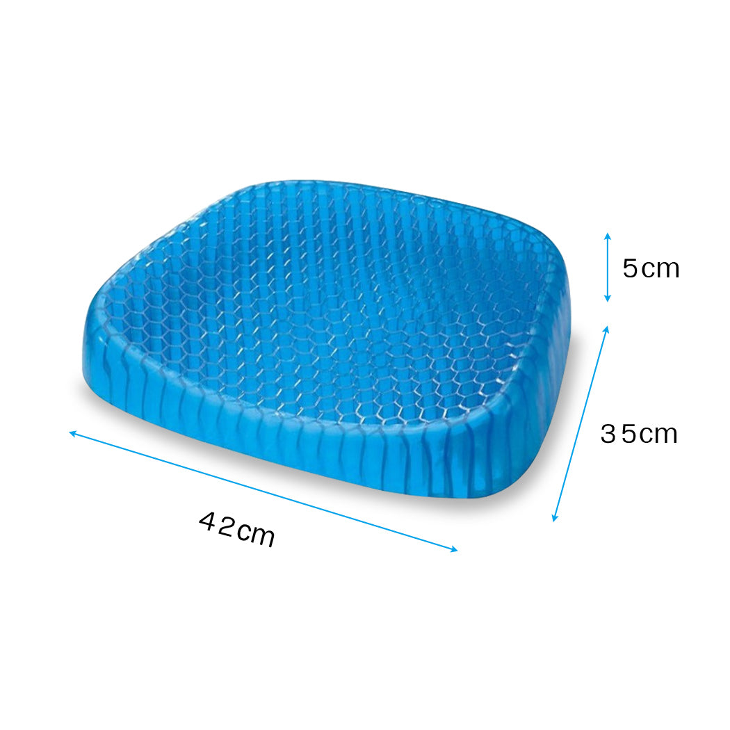 Gel Honeycomb Seat Cushion Flex Back-2018816645677584386