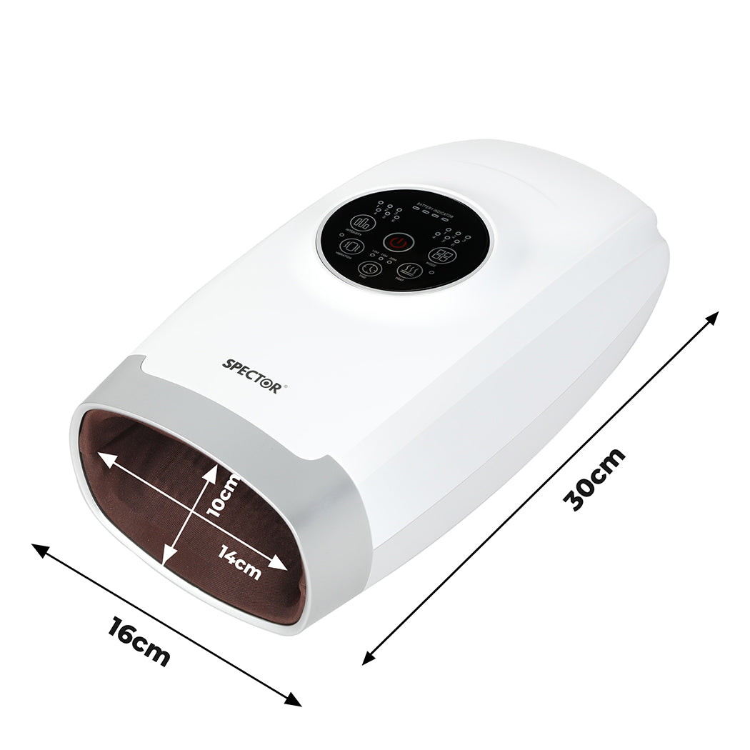 Spector Electric Hand Massager With Heat Air Compression-1954802464540725250