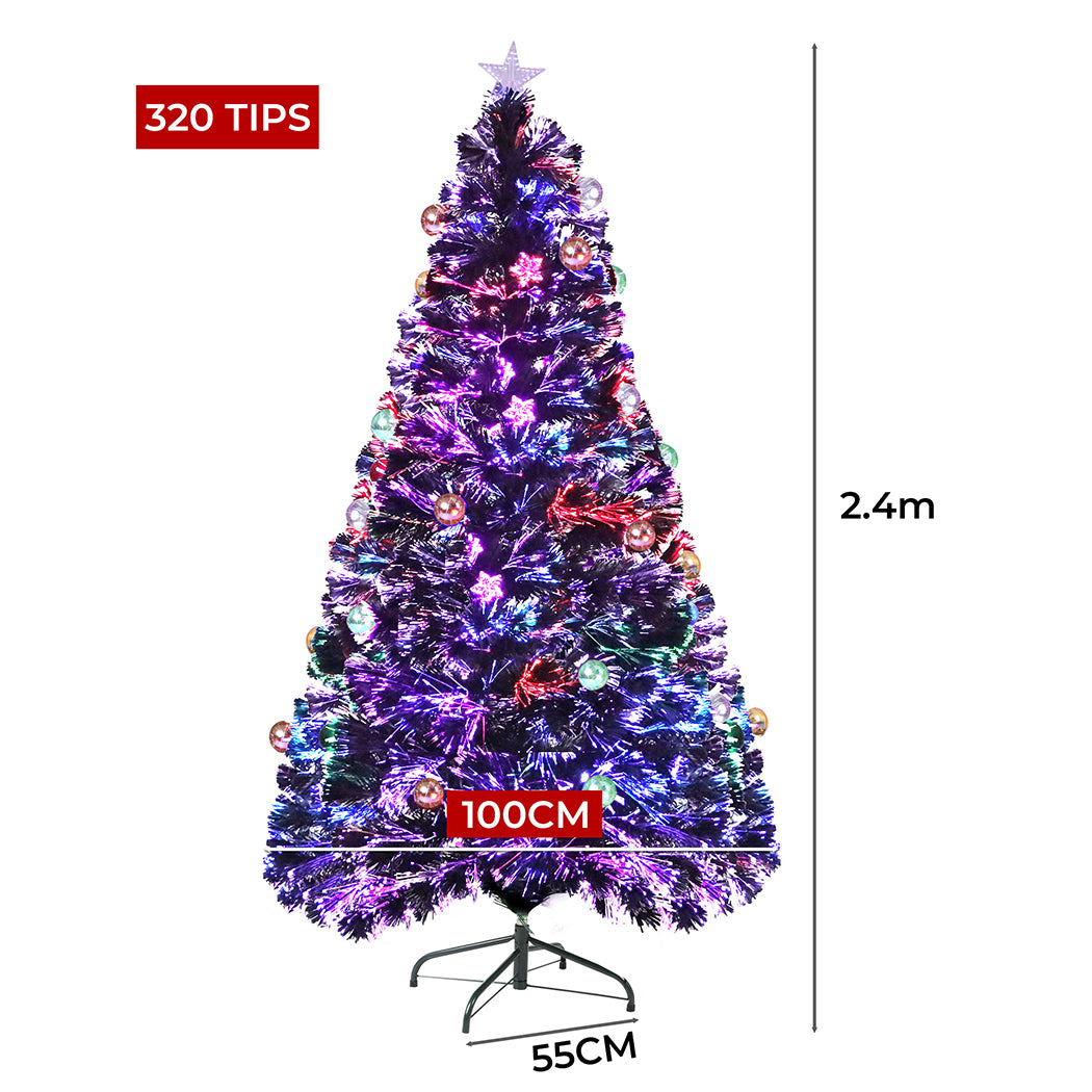 SANTACO Christmas Tree 2.4M 8Ft Xmas 2.4 Meter-2006732944340815874