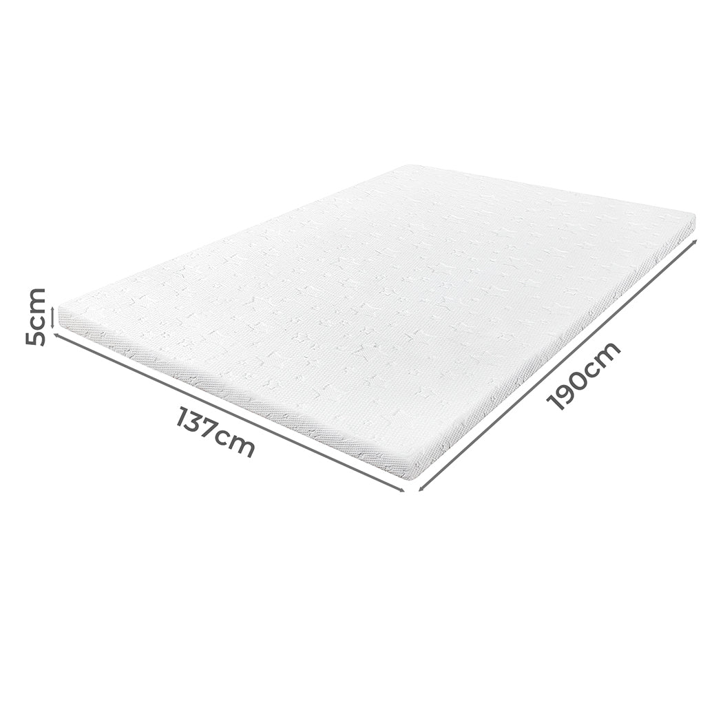 Dreamz Dual-layer Memory Foam Mattress Topper Double-2017004947698225154
