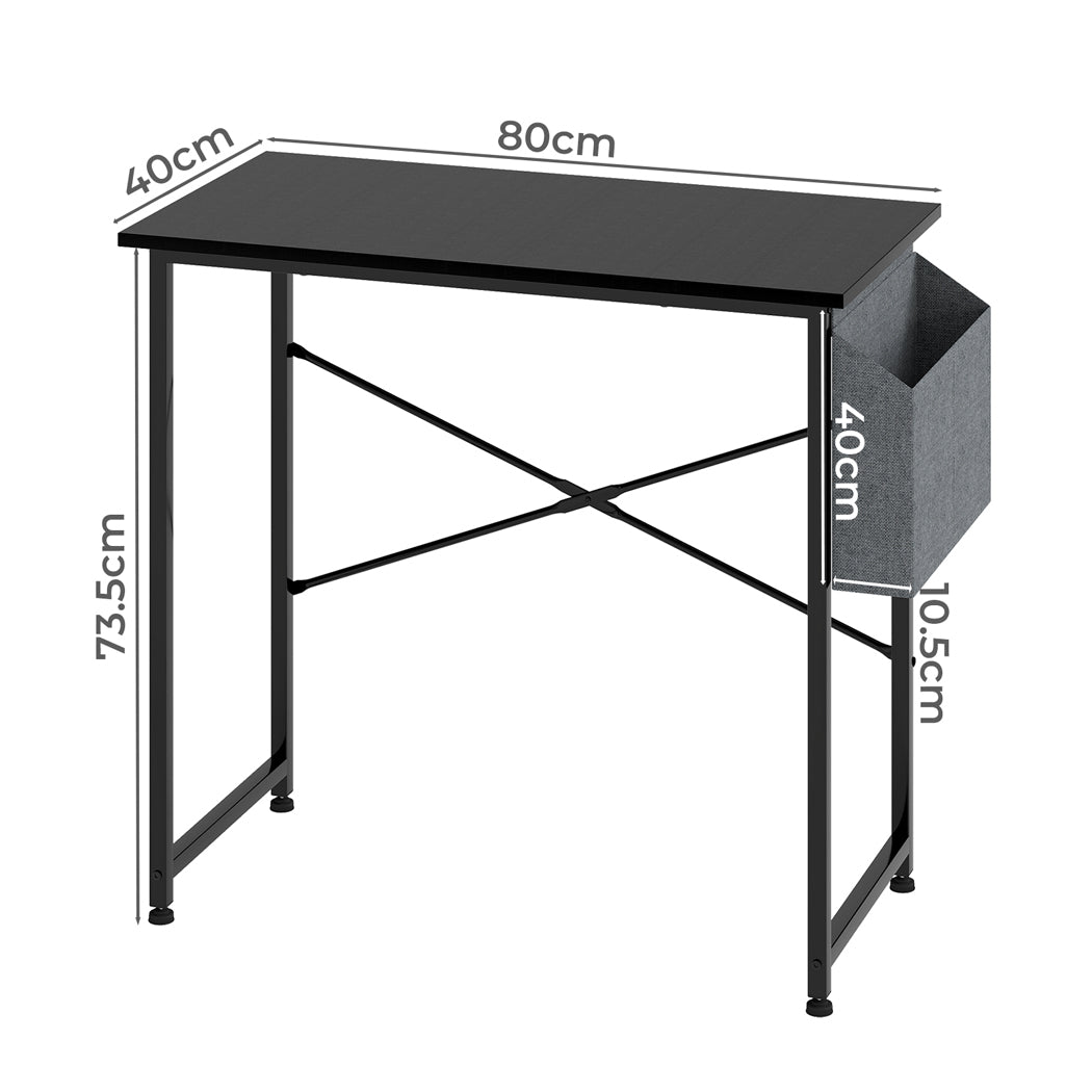 Levede Computer Desk Study Table with Storage Bag Home-2018816691974311938