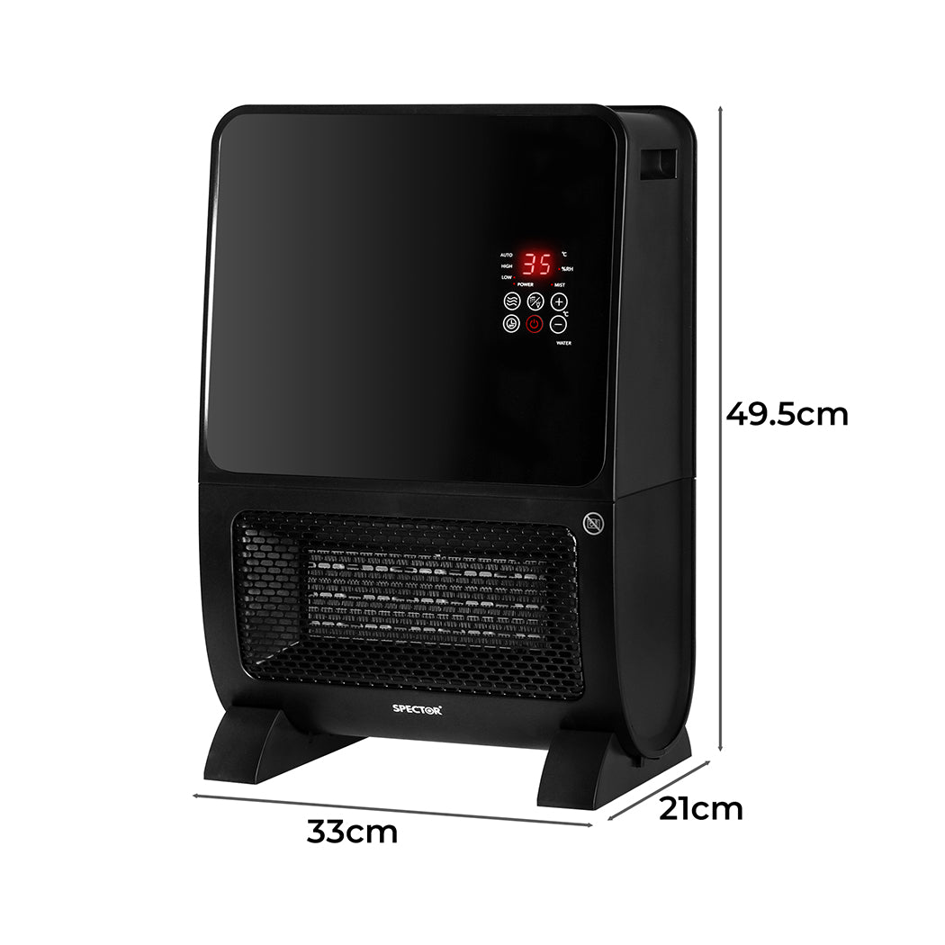 Spector Heater Humidifier 2 In 1 Portable-2018816878973161474