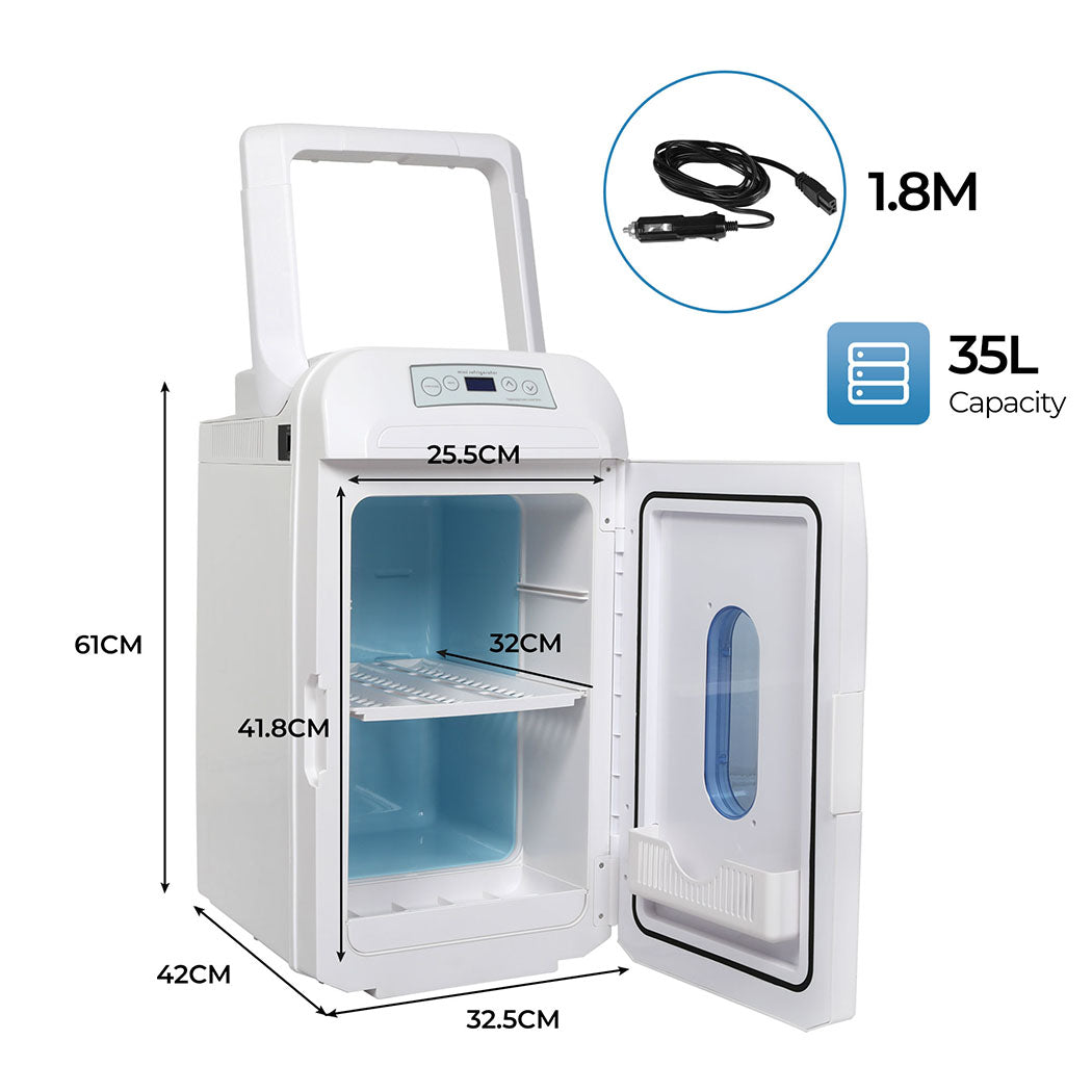 Spector Car Fridge Freezer 35L 12V Chest Refrigerator Portable Travel Camping-2018816900959703042