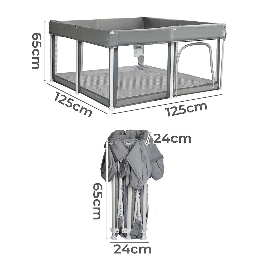 Bopeep Kids Playpen Foldable 125X125-2006732738777976834