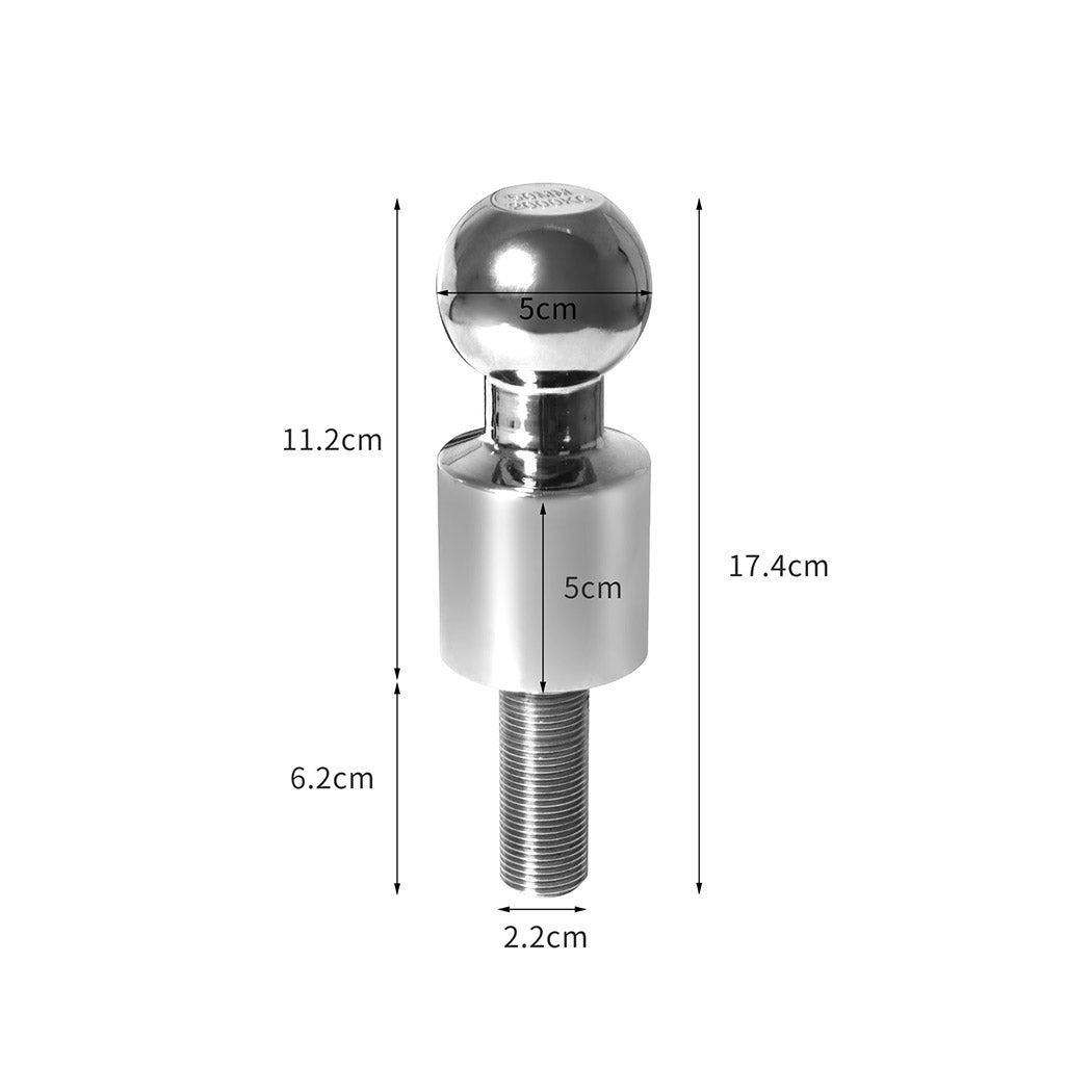 Manan 50mm Tow Ball Hitch 2" High Rise-2018816735775428610