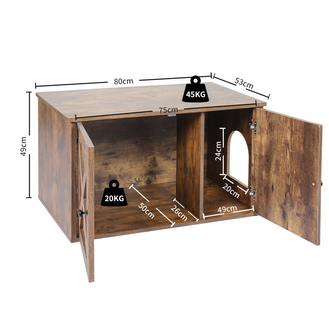 PaWz Enclosed Cat Litter Cabinet Box-2006732981905002498