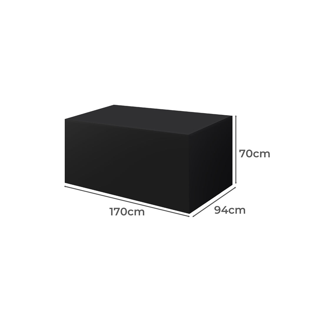 Marlow Outdoor Furniture Cover Garden Black 10cm Extension-2006733110145847298