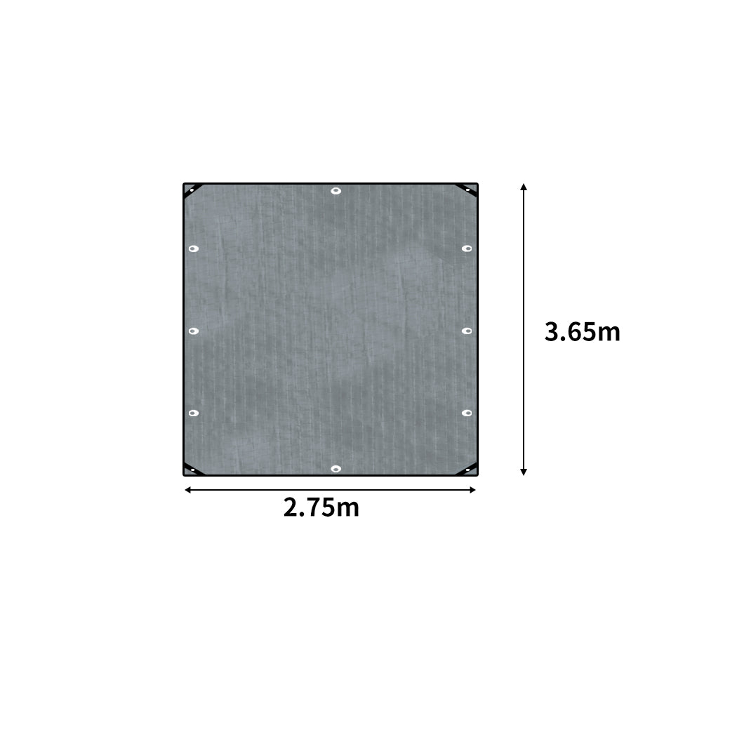 Manan Tarp Tarpaulin 200GSM Camping 2.75x3.65m-2018816640162074626