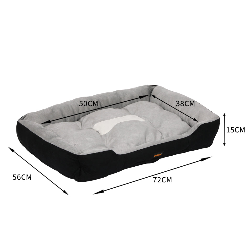 PaWz Pet Bed Dog Beds Bedding Mattress M Black Medium-2018816648840089602
