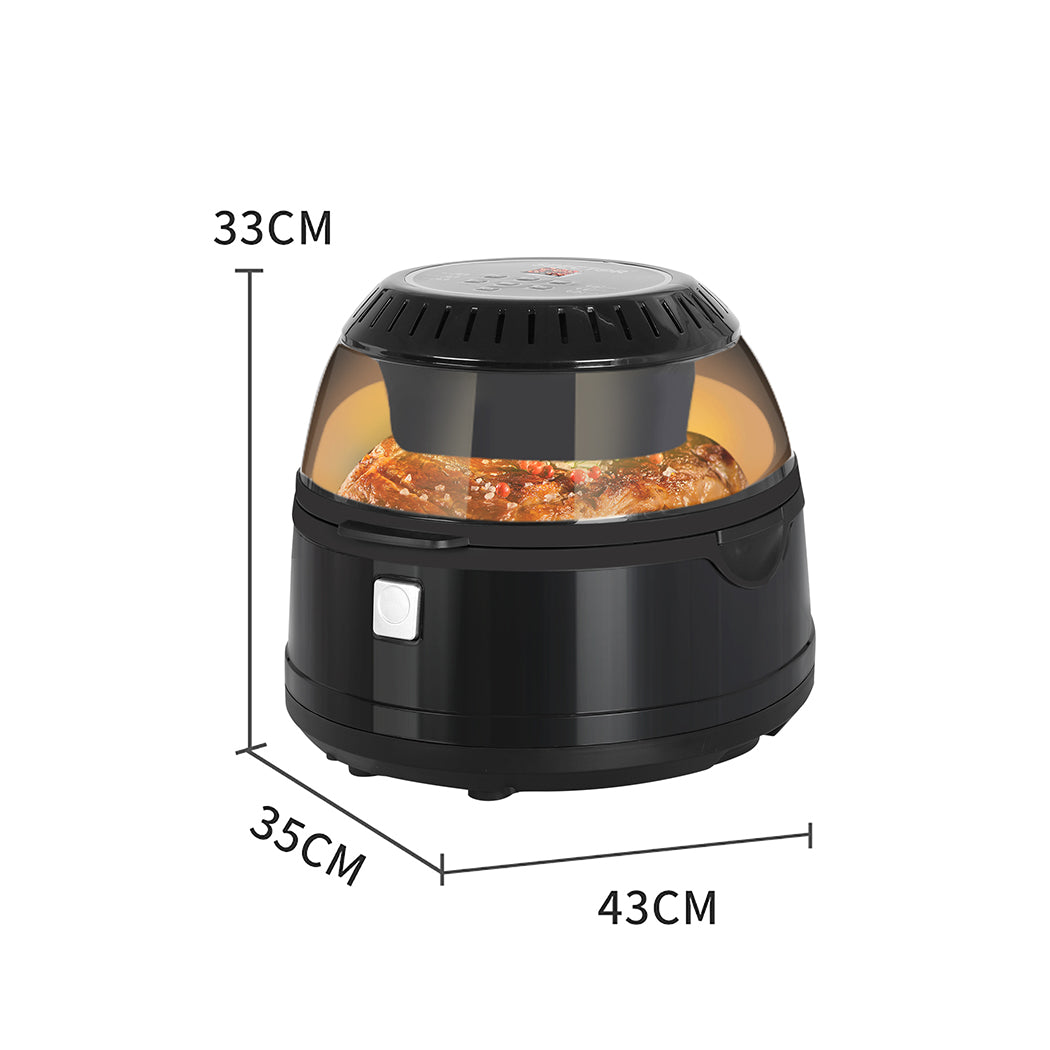 Spector 12L Air Fryer Convection Oven Black Colour-2006733157382098946