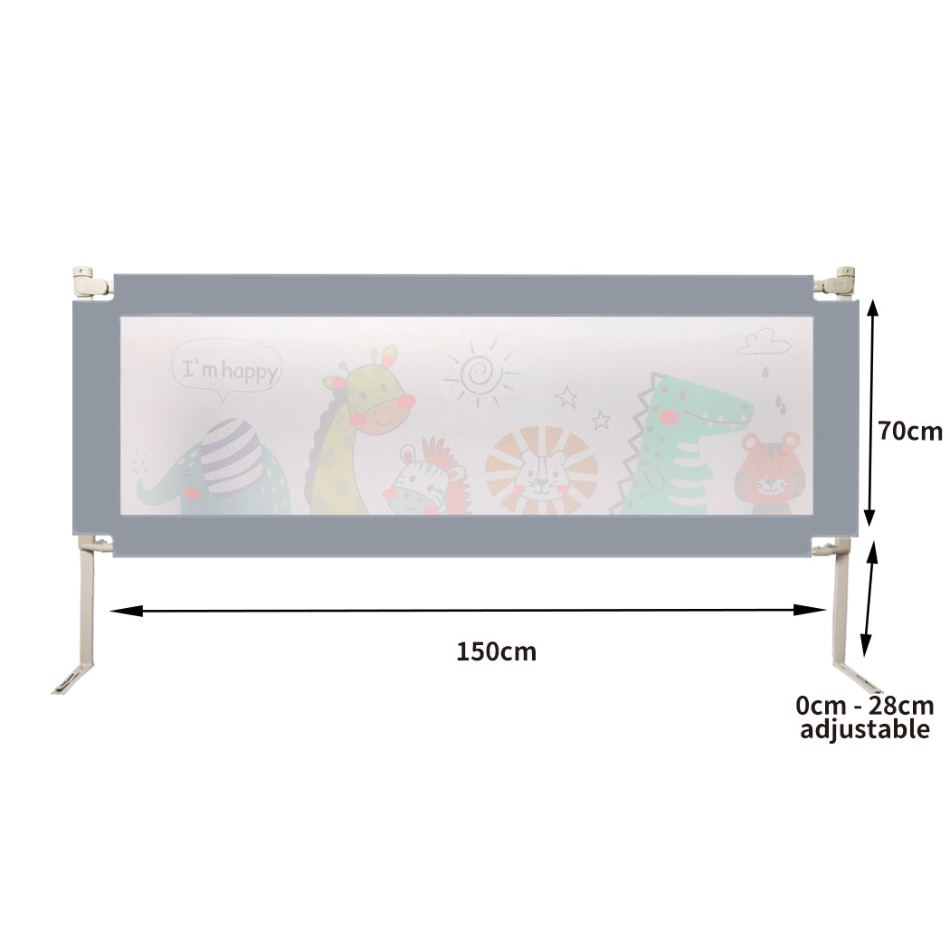 Bopeep Kids Baby Safety Bed Rail Guard Single-2006733209370497026