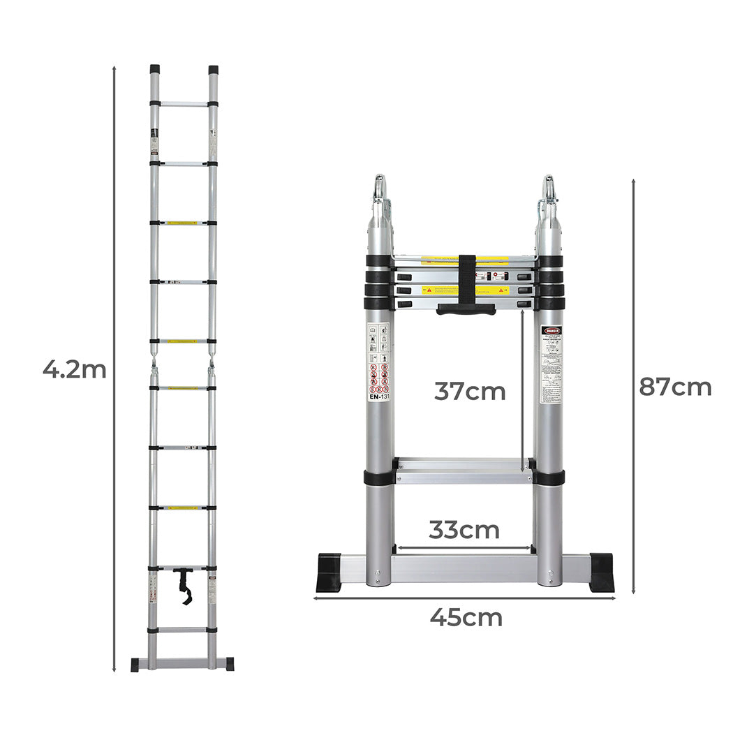 Traderight Folding Multi Purpose Ladder 10 Step-2006732868168060930