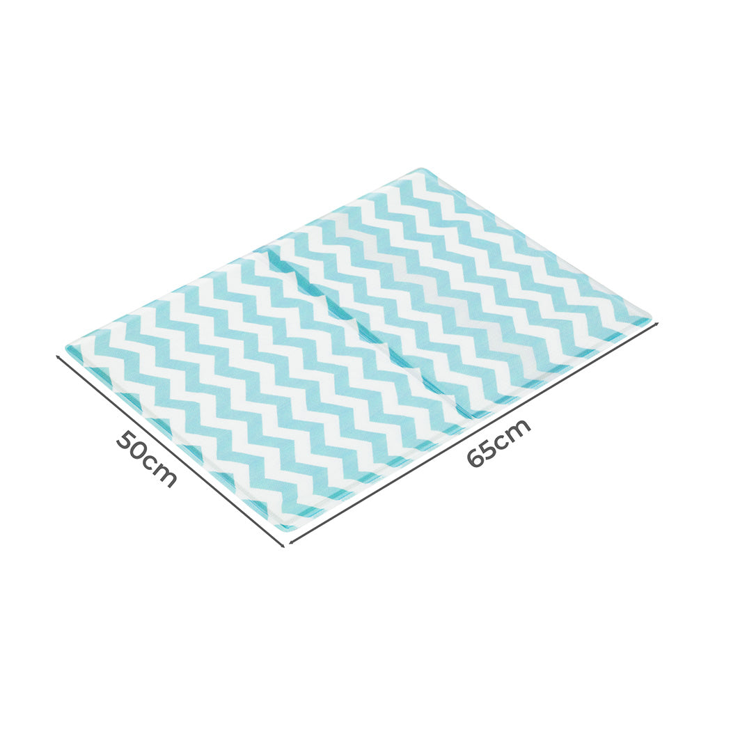 Pawz Pet Cooling Mat M Blue-1954802430524919810