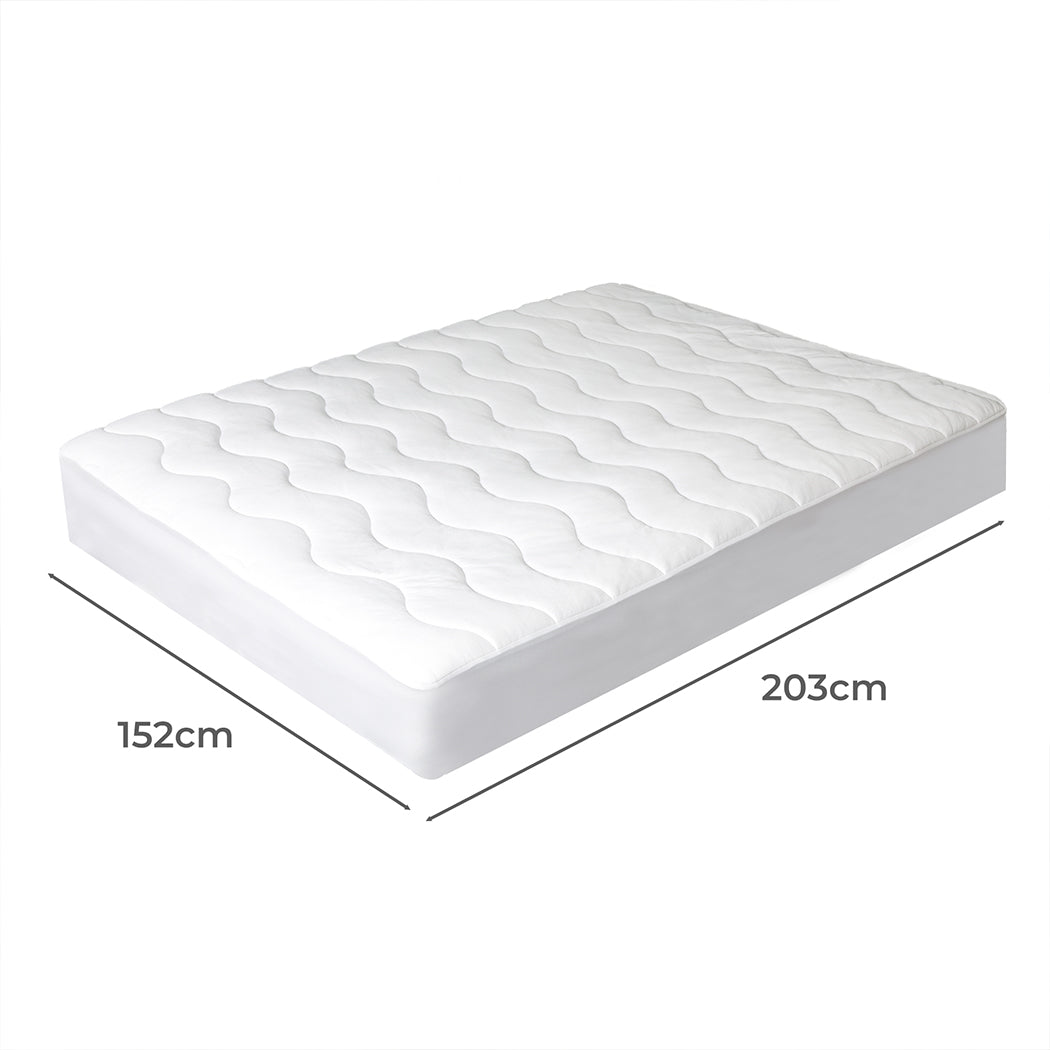 Dreamz Cool Mattress Topper Protector Queen-2006733100436033538