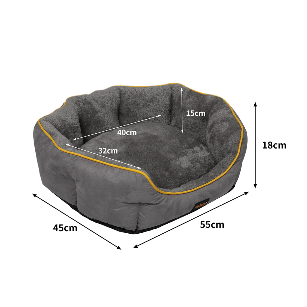PaWz Electric Pet Heater Bed Heated S Grey Small-2018816703965827074