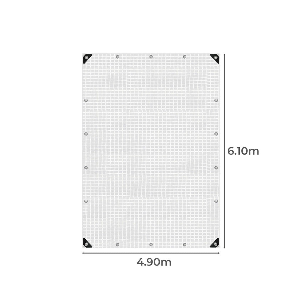 Manan Tarp Tarpaulin 200GSM Camping 4.9mx6.1m-2018816785121415170