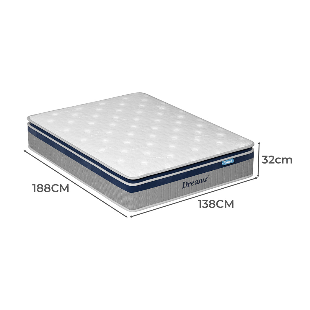 DreamZ Spring Mattress Pillow Top All Sizes 32CM-2006732827651084290