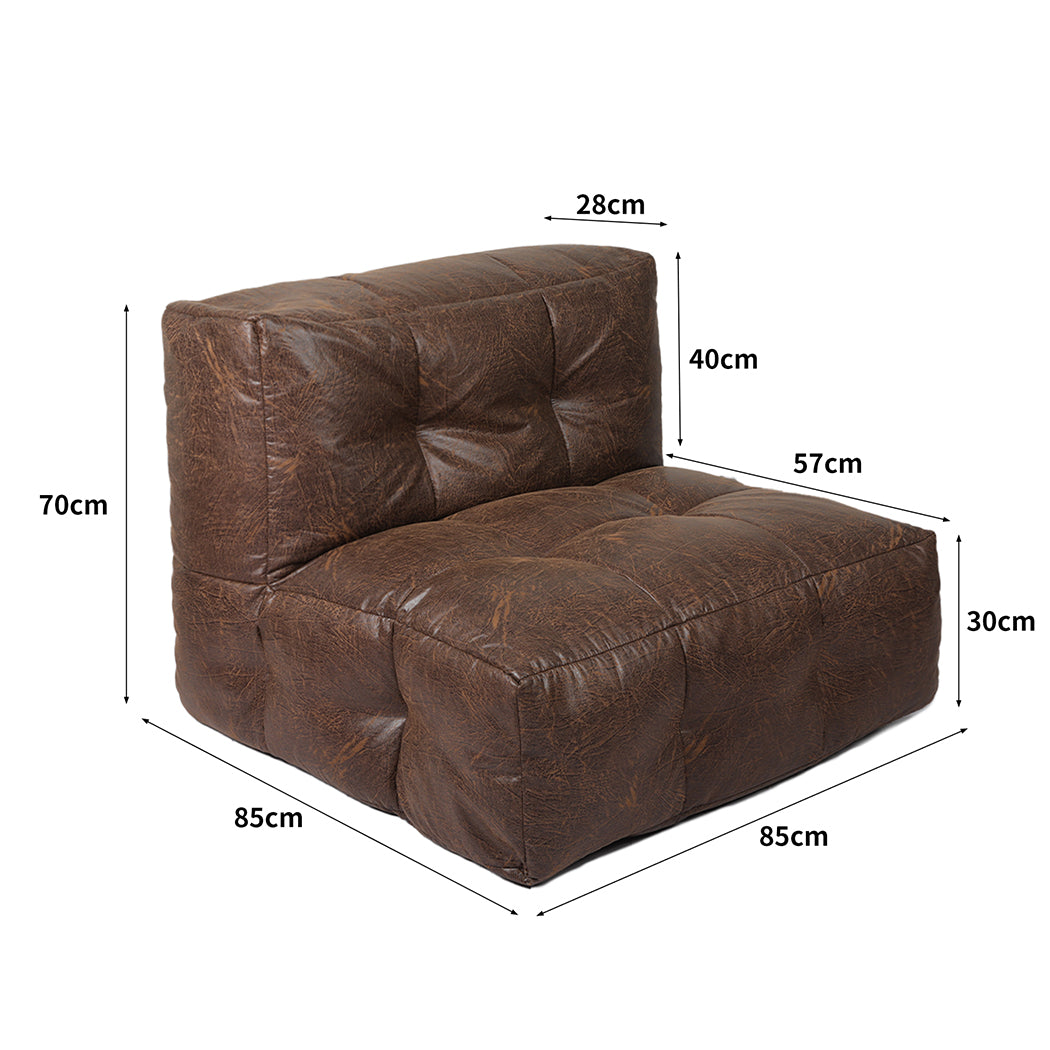 Marlow Bean Bag Cover Chair Modular-2018816837776707586