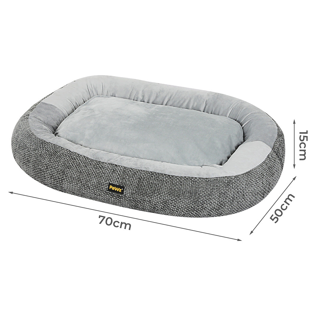 Pawz Pet Bed Washable Plush Orthopedic Soft Non Slip-2011971120449851394