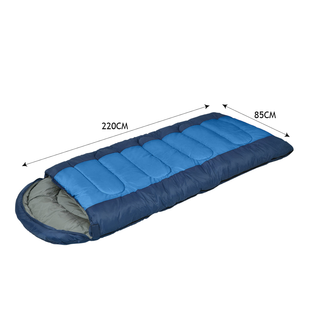 Mountview Sleeping Bag Outdoor Camping Blue-2006732919015608322