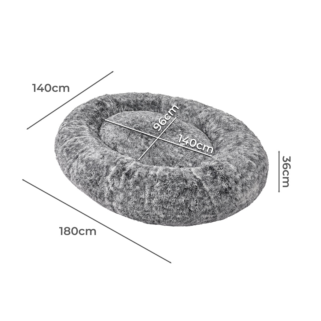 TheNapBed Memory Foam Pet Bed Grey Charcoal-2018816914138206210