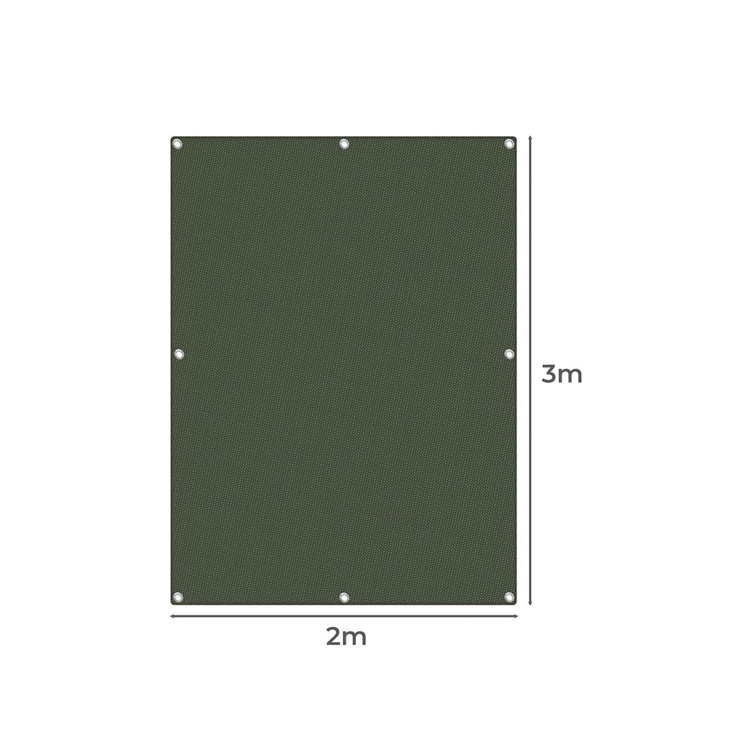 Polyester Canvas Tarp Tarpaulin Sun 2x3 Meter-2006732939404120066