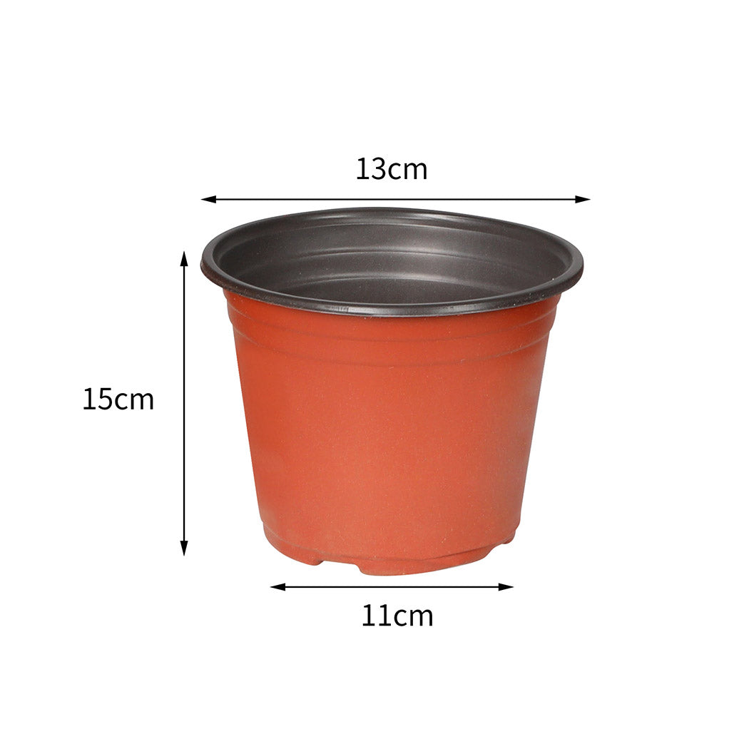 Lambu 100x Plastic Plant Pots Bulk Flowers Large-2018816650224209922