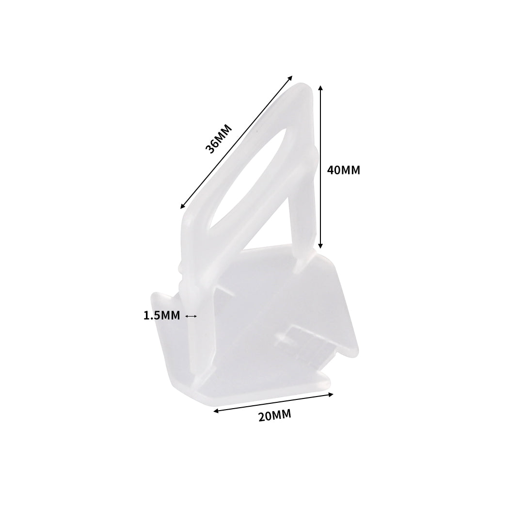 800x 1.5MM Tile Leveling System Clips-2018816672495964162