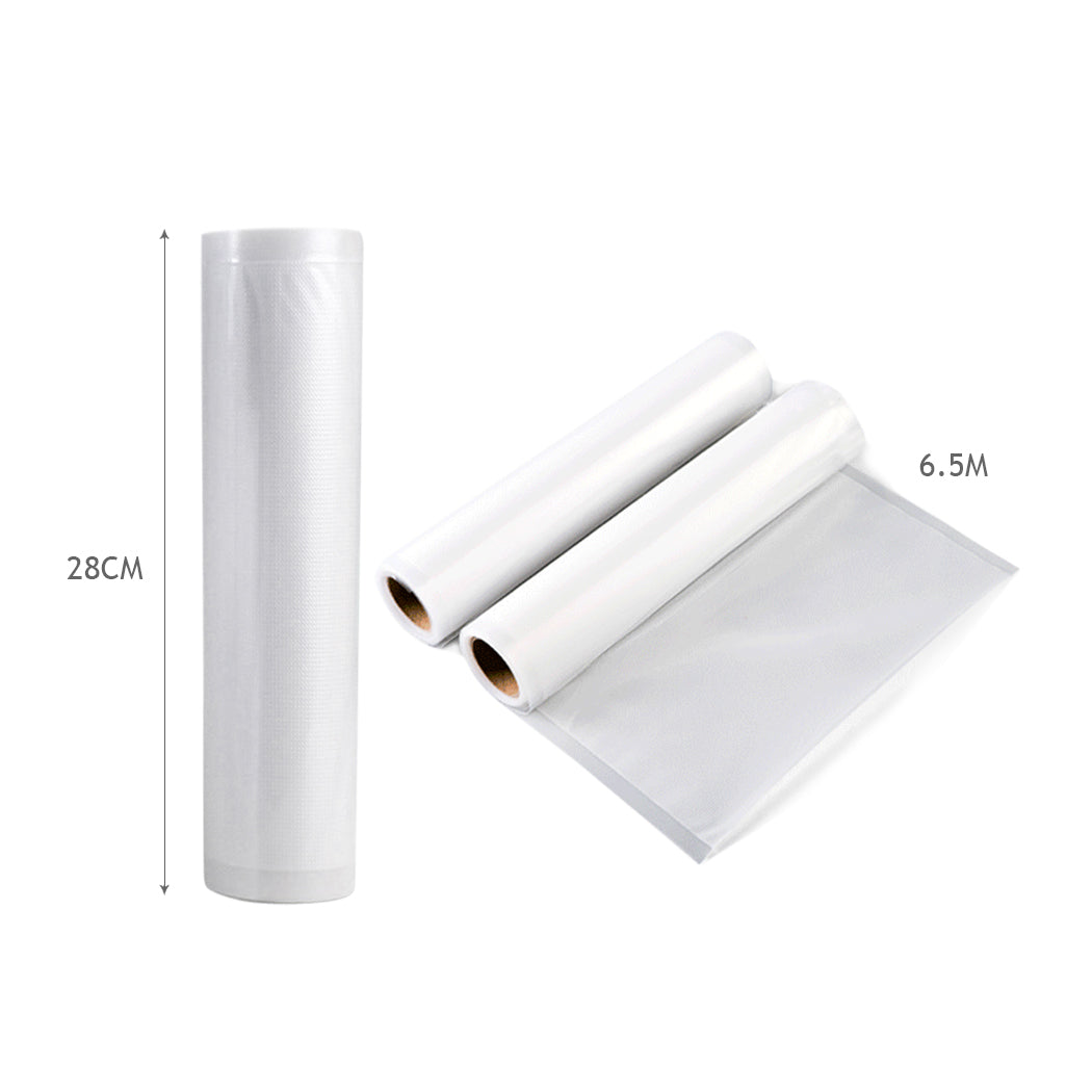 TOQUE 4 Rolls Vacuum Food Sealer Seal Large-2006733304040132610
