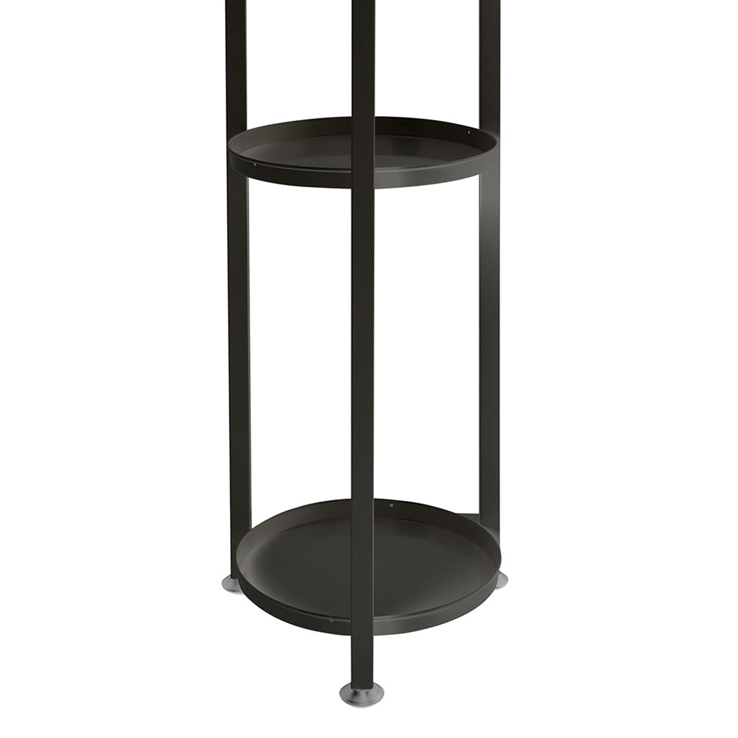 Levede Plant Stand Outdoor Indoor Flower Black Large-2018816769917063171
