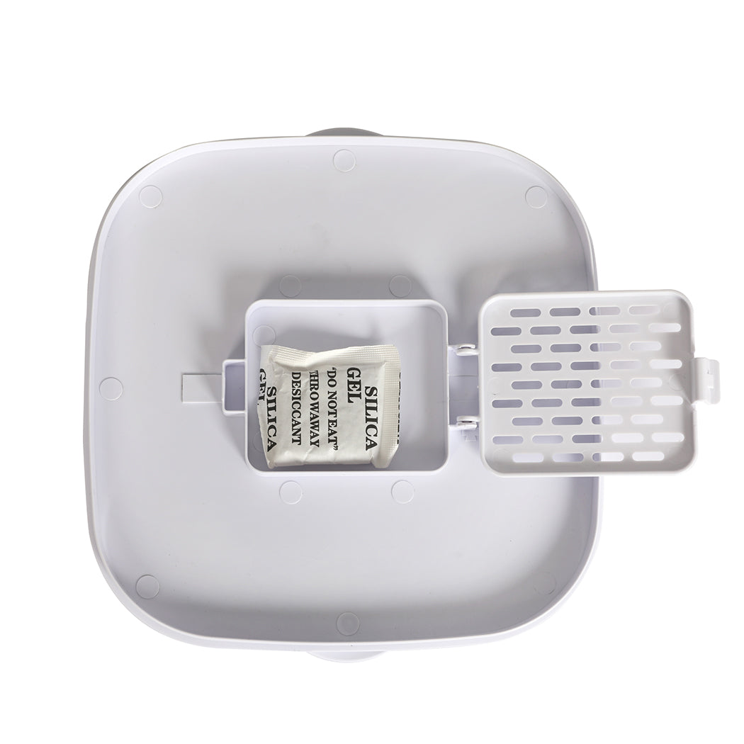 PaWz 5L Auto Pet Feeder Automatic Camera Wi-Fi White-2006733005900615683
