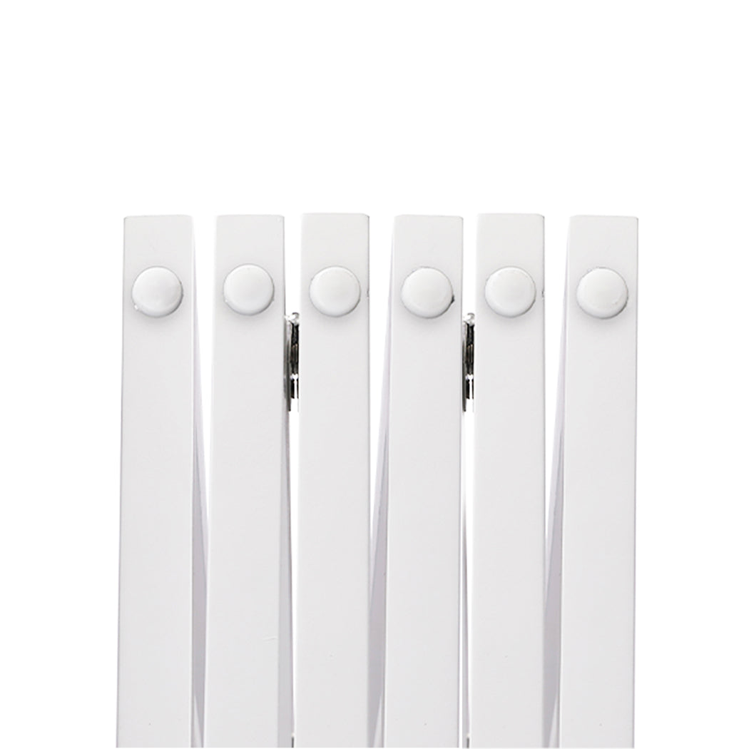 PaWz Wooden Pet Gate Dog Fence Safety White 100 Pack-2018816819741200387