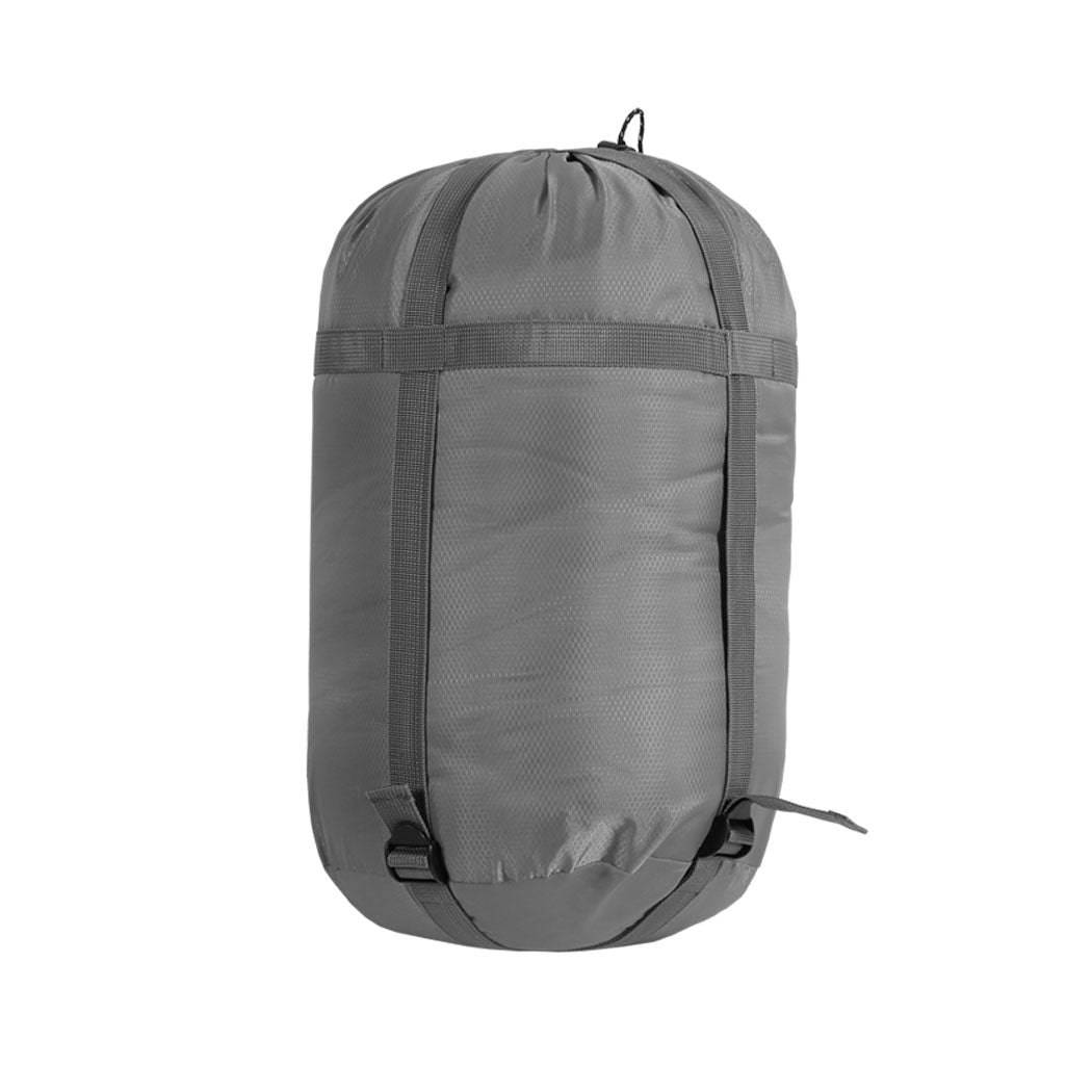 Mountview Sleeping Bag Outdoor Camping Grey-2006732919342764035