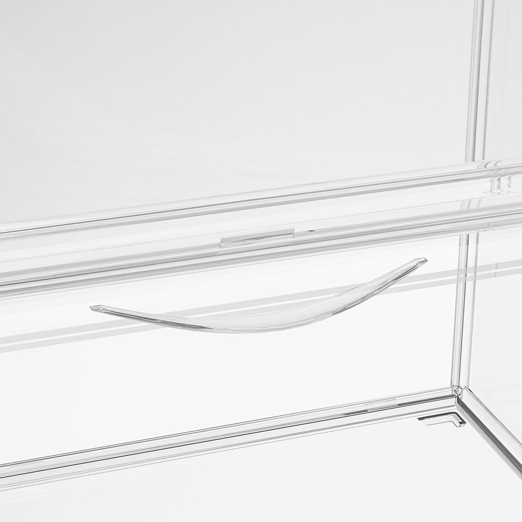 Stacked 6Pc Shoe Box Storage Display Stackable-1954802434610171907