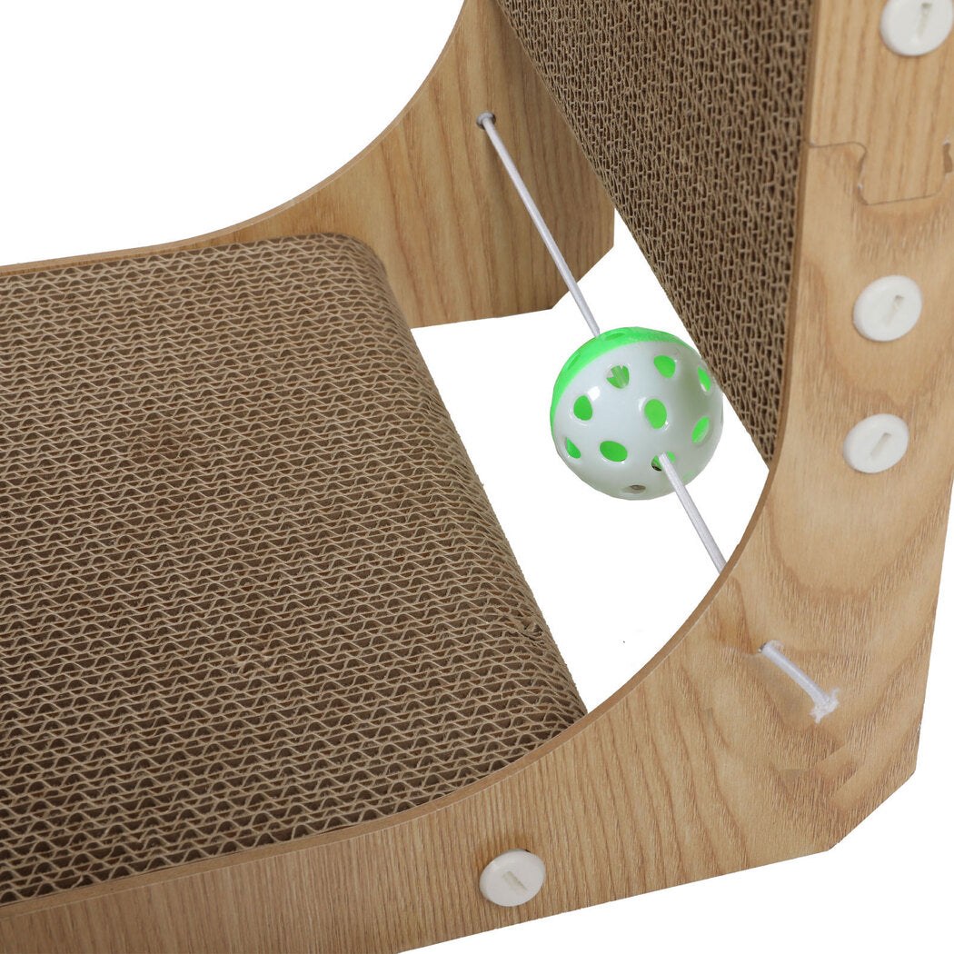 Pawz Cat L-Shaped Scratching Cardboard-2018816659187437571