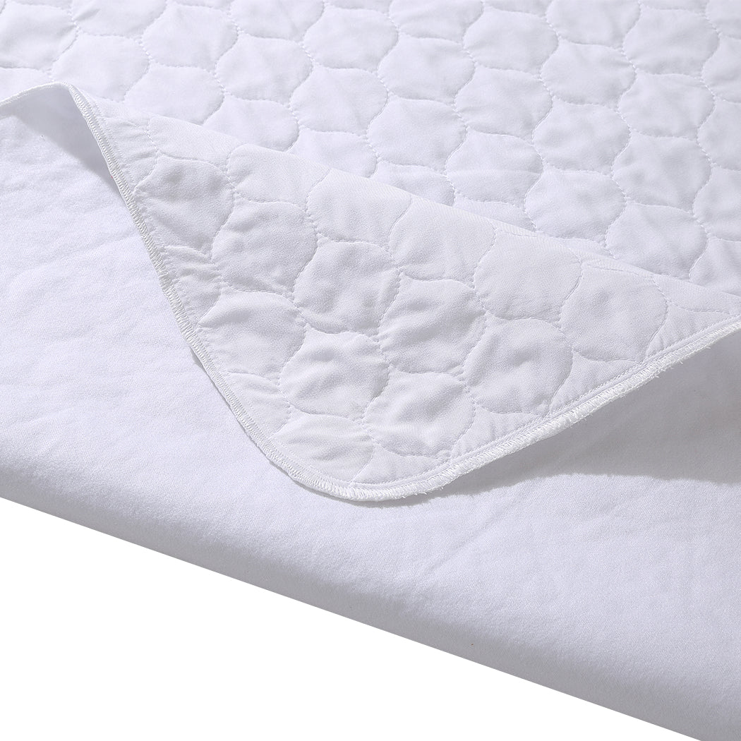 2x Bed Pad Waterproof Bed Protector Queen-2018816683816390659