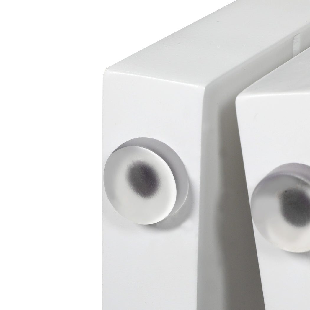 PaWz Wooden Pet Gate Dog Fence Safety White 6 Panels-2018816846903513091