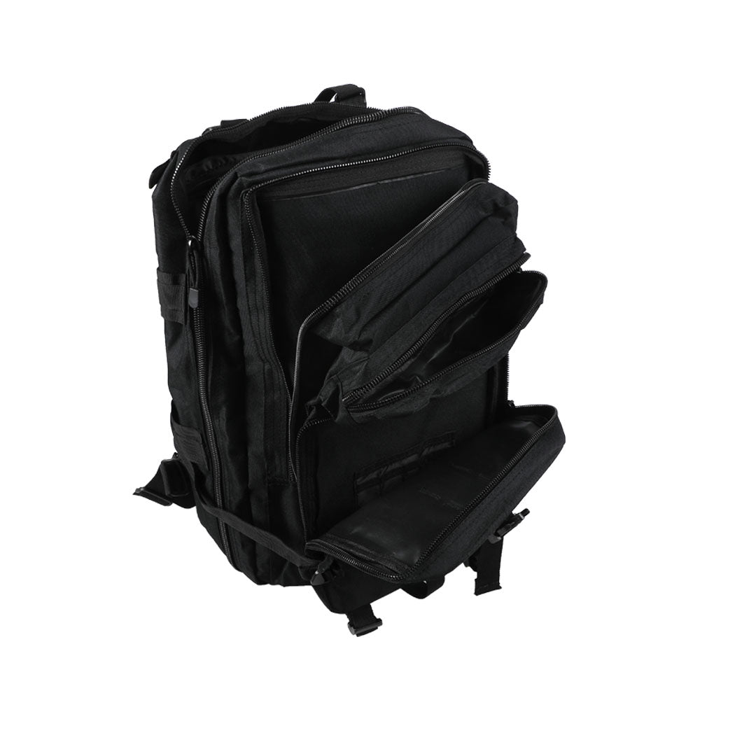 Slimbridge 40L Military Tactical Backpack Black-2018816687834533891