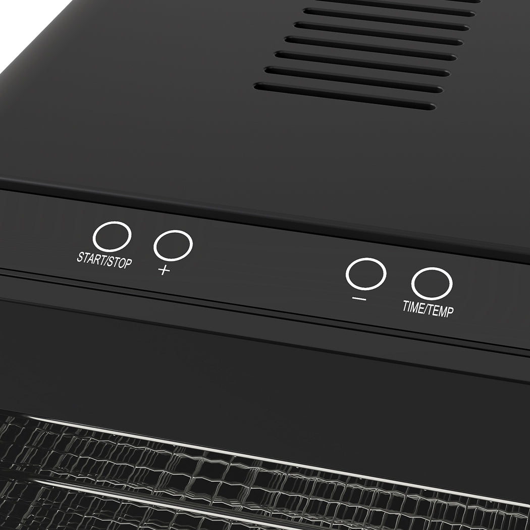 Spector 6 Trays Food Dehydrator Fruit Dehydrators Black-2006733421786828803