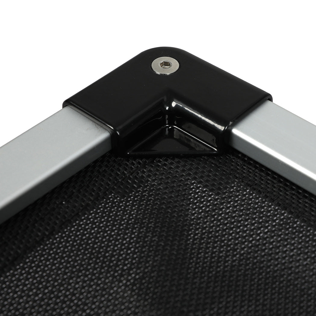 PaWz Pet Trampoline Aluminium Frame M Black Medium-2018816804138389507