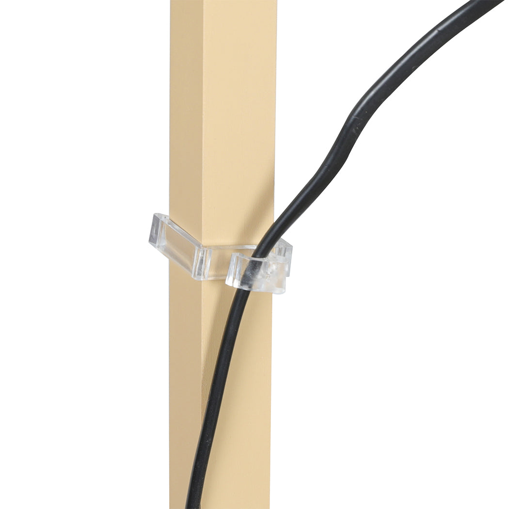 EMITTO Floor Lamp LED Storage Shelf Khaki-2006733078411743235