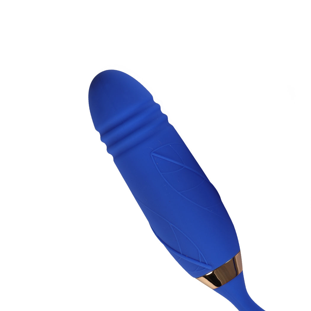 Urway Rose Vibrator Sucking Thrusting Blue-2006732911742685187
