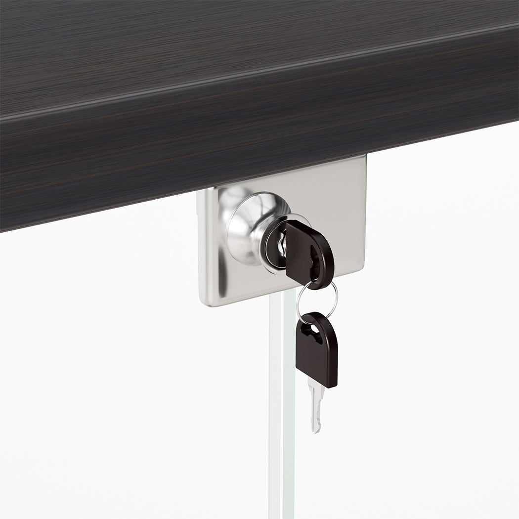 Stacked 169cm Tall Glass Display Cabinet 4 Tier-2006732857472585731